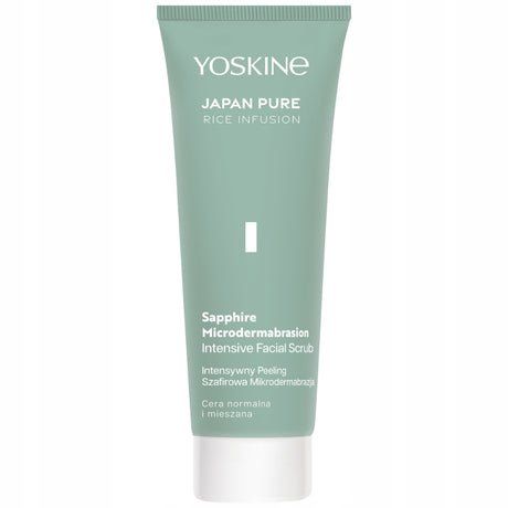 Yoskine, Japan Pure, Sapphire Microdermabrasion, Exfoliating, Cleansing Scrub, Face, 75 ml - Feel You