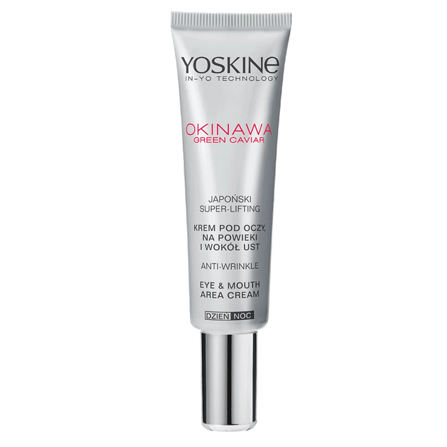 Yoskine, Okinawa, Green Caviar, Anti-Wrinkle, Day & Night, Eye Cream, 15 ml - Feel You