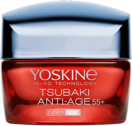 Yoskine, Tsubaki 55+, Anti-Aging, Day & Night, Cream, Face, 50 ml - Feel You