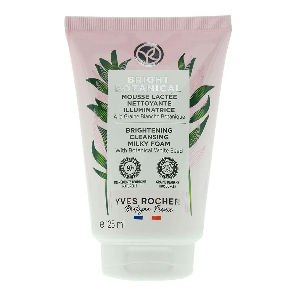 Yves Rocher, Bright Botanical, Brightening, Cleansing Milk, For Face, 125 ml - Feel You