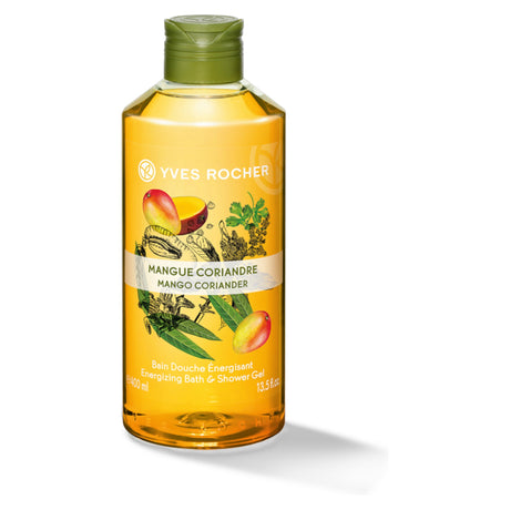 Yves Rocher, Mango Coriander, Mango, Energising, Shower Gel, All Skin Types, 400 ml - Feel You