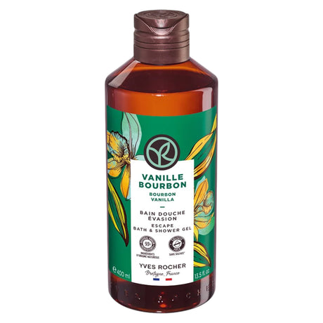 Yves Rocher, Vanille Bourbon, Cleansing, Shower Gel, All Skin Types, 400 ml - Feel You