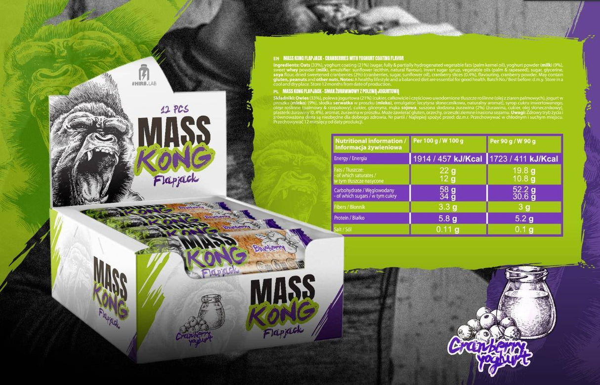 Mass KONG FlapJack ~ Oat Bar - 90 грама - Feel You
