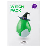 ZOMBIE BEAUTY by SKIN1004 - Witch Pack - Deep Cleansing Mask with Green Tea - 8 pcs. x 15g - Feel You