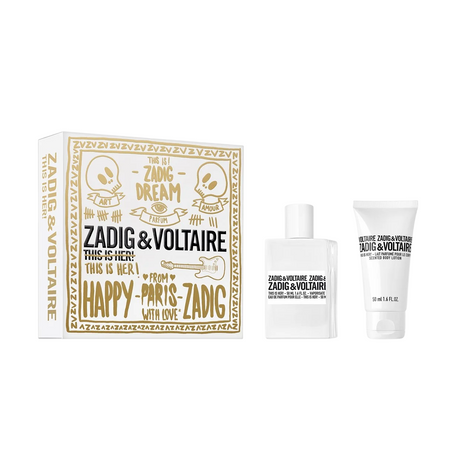Zadig & Voltaire - This is Her! Gift set EDP 50 ml and body lotion 50 ml - 50ml - Feel You