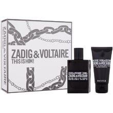 Zadig & Voltaire - This is Him! Gift set EDT 50 ml and shower gel 50 ml - 50ml - Feel You