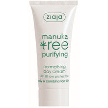 Ziaja - Day Cream SPF 10 Normalizing Manuka Tree Purifying - 50ml - Feel You