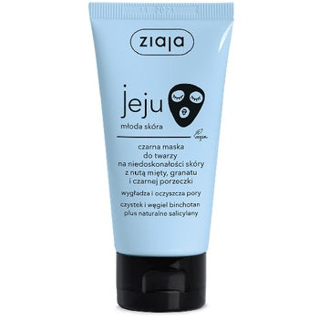 Ziaja - Jeju Black Face Mask - Black face mask for imperfections - 50ml - Feel You