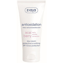 Ziaja - Soothing Day Cream SPF 10 Acai Berry ( Protective & Soothing Day Cream) 50 ml - 50ml - Feel You