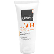 Ziaja - Tinted Cream SPF 50+ (natural shade) - 50ml - Feel You