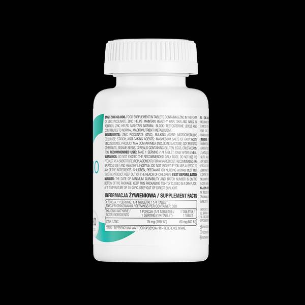 Zinc 60.000 | Zinc Picolinate 60 mg 90 Таблетки - Feel You