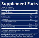 Zinc Gummies 30 mg - 60 желирани бонбони - Feel You