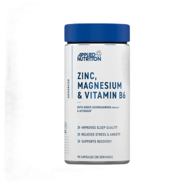 Zinc, Magnesium & Vitamin B6 | ZMA with KSM-66® Ashwagandha Extract - 90 капсули - Feel You