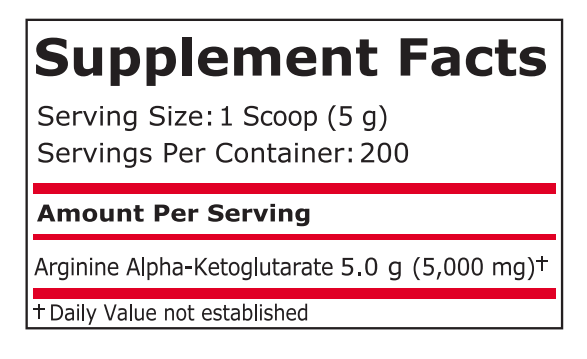 AAKG POWDER - 1000 Г