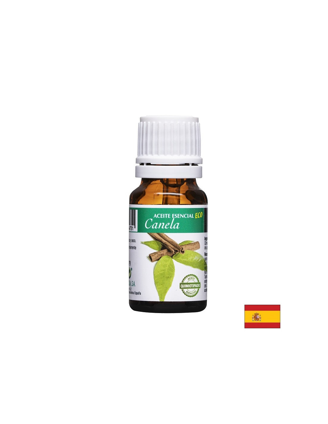 Organic cinnamon essential oil - blood sugar control - Aceite Esencial Eco Canela, 10 ml