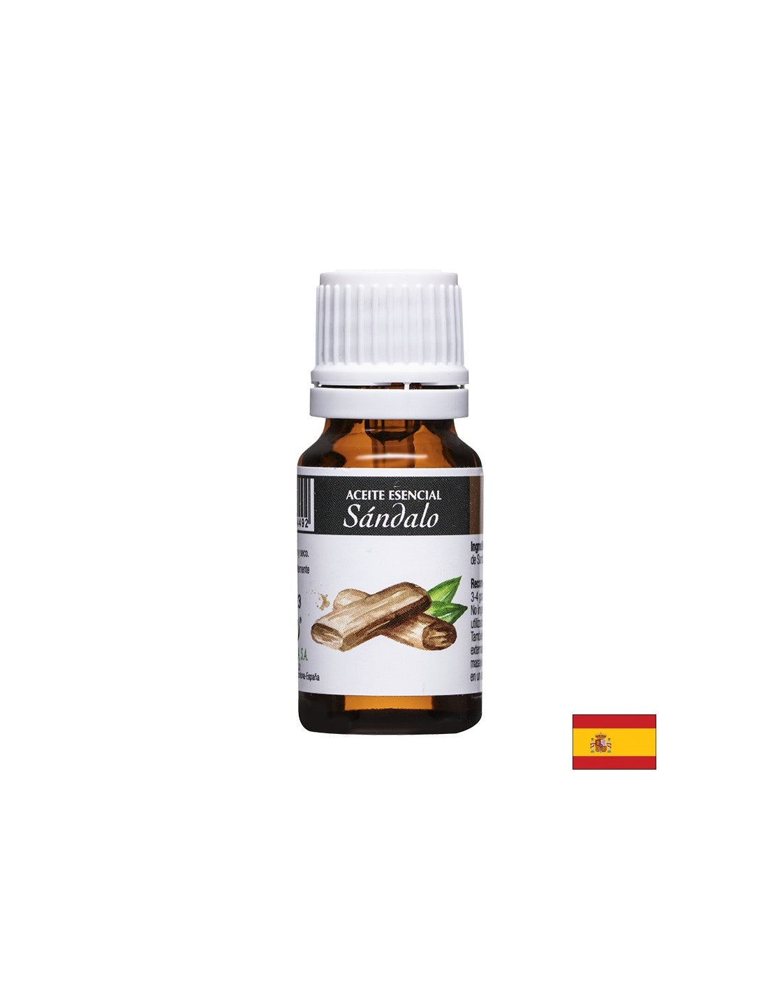 Sandalwood essential oil - Aceite Esencial Sandalo - antimicrobial and antioxidant effect, 10 ml