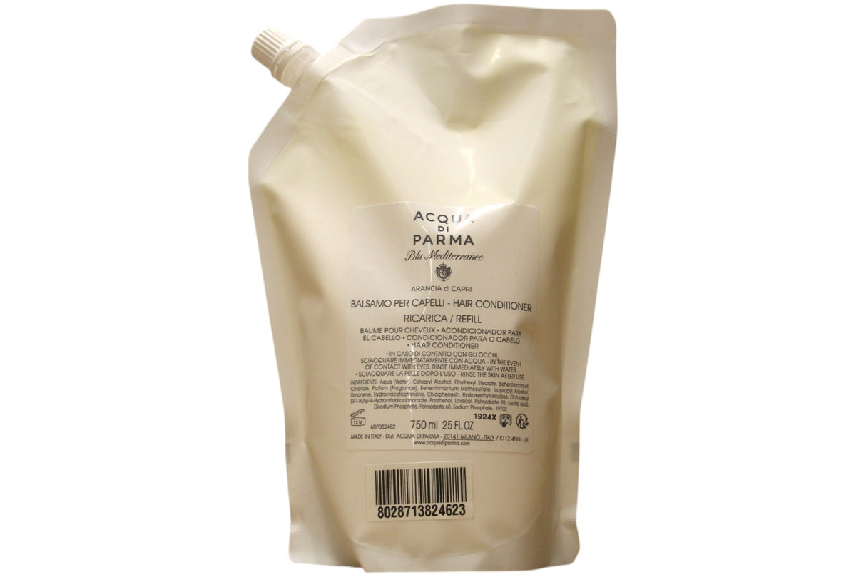 Acqua di Parma, Blu Mediterraneo Arancia di Capri, Hair Conditioner, Silky, Refill, 750 ml - Feel You