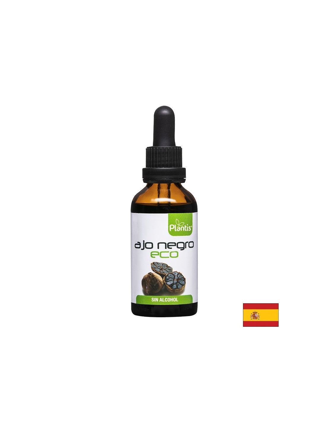 Черен чесън био – сърдечно здраве и имунитет - Ajo Negro Eco Plantis®, Тинктура без алкохол, 50 ml - Feel You