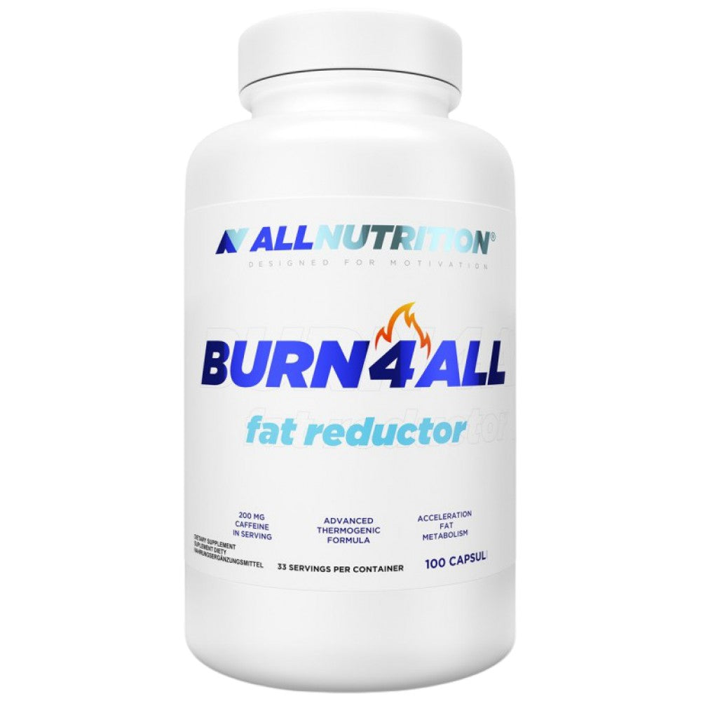 Burn4All | Thermogenic Fat Reductor - 100 капсули
