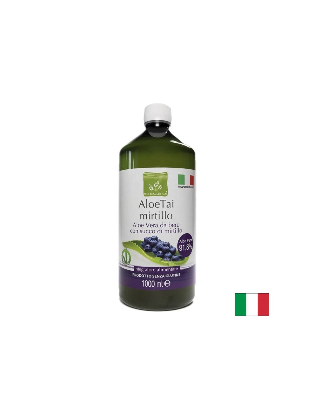 Aloe vera + bilberry – for digestion, detox and antioxidant protection, 1 L