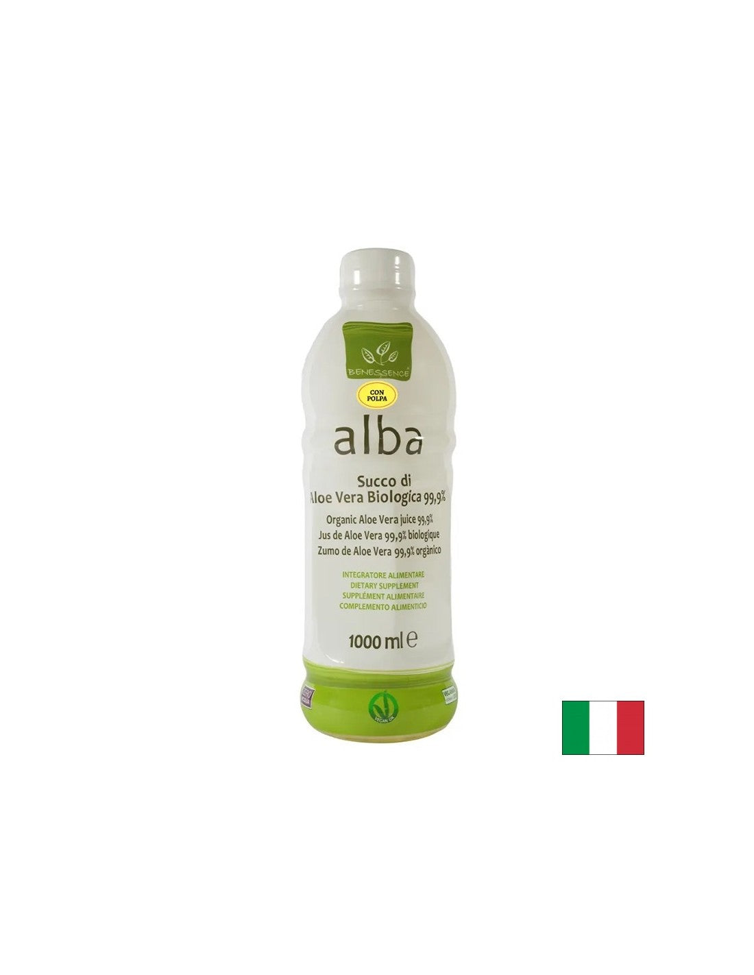 Aloe vera (juice with pulp) – for stomach comfort, hydration and natural detox, 1 L