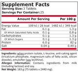 AMINO 2000 МГ + LEUCINE - 75 Tаблетки