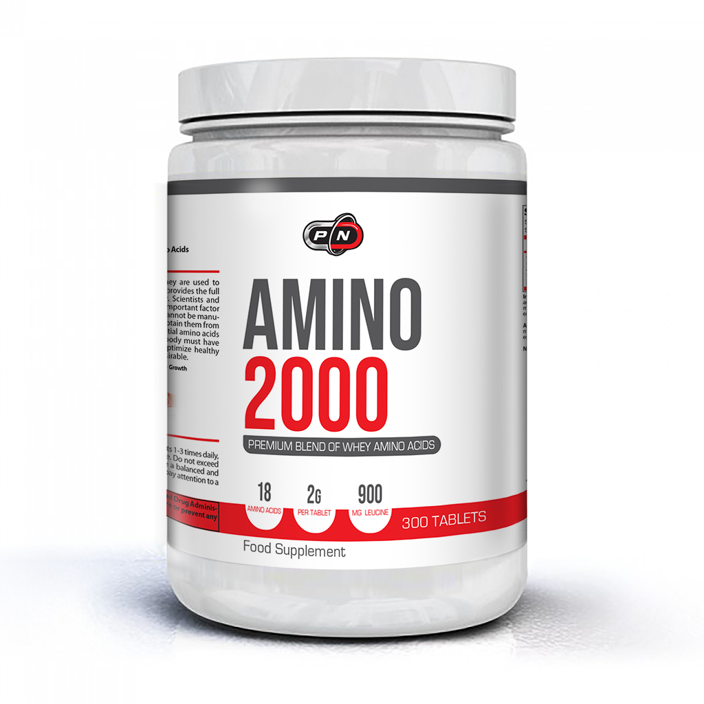 AMINO 2000 МГ + LEUCINE - 300 Tаблетки