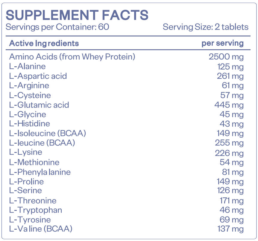 HS LABS - AMINO 2500 - 120 tablets