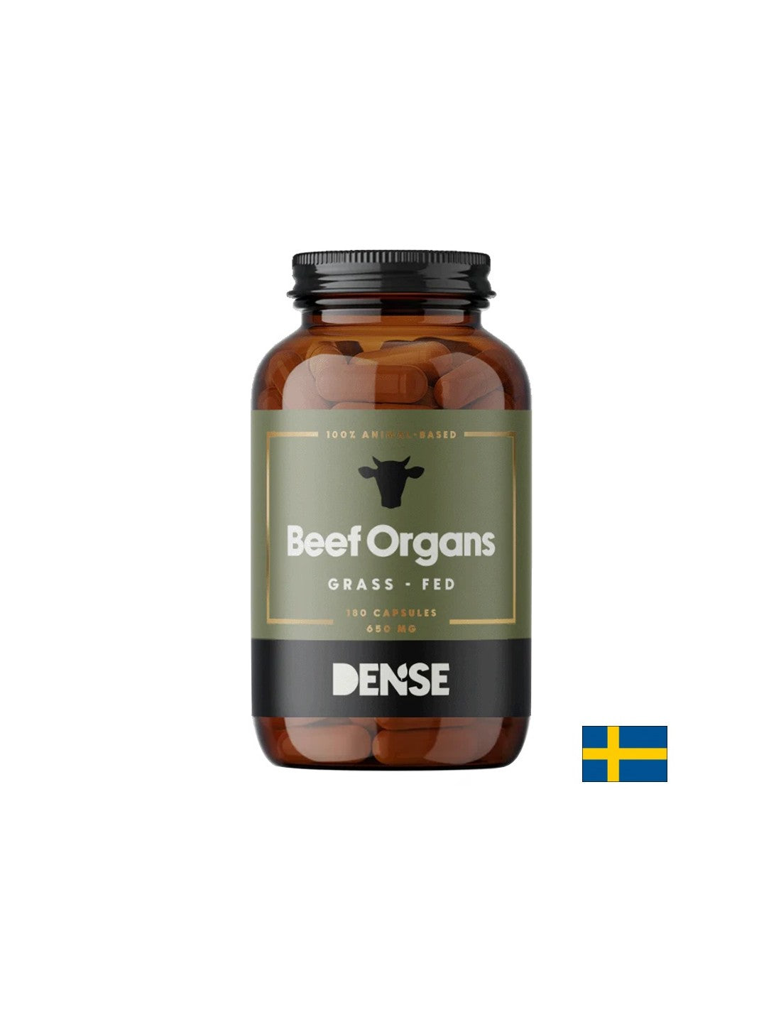 Anemia - Beef Liver, Kidney and Heart Mix, 180 capsules