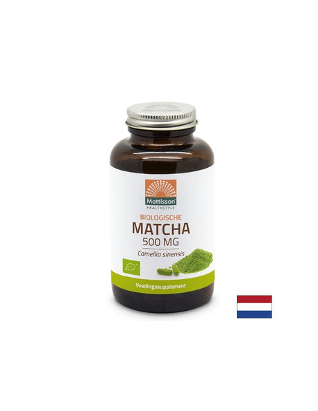 Антиоксидант - Матча Био, 500 mg х 60 капсули Mattisson Healthstyle - Feel You