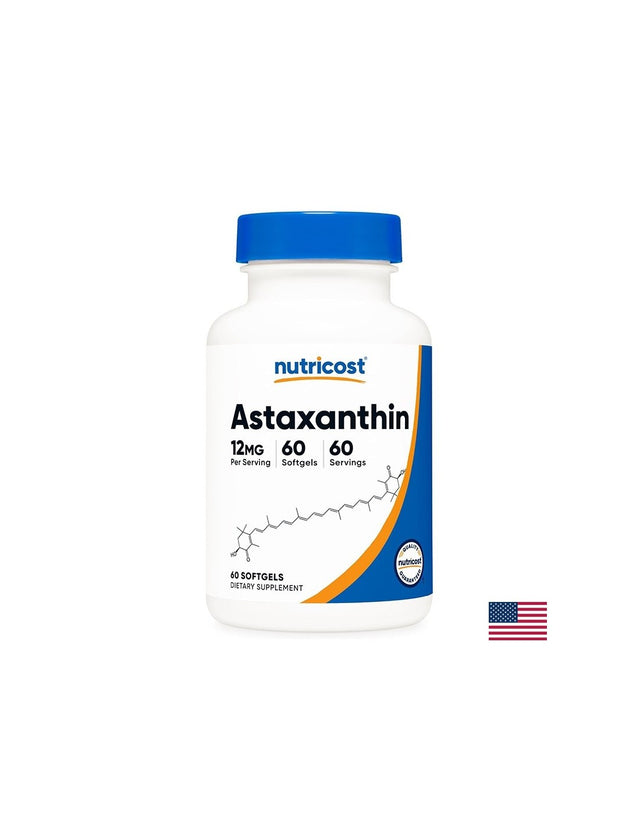 Антиоксидант за добро зрение - Астаксантин, 12 mg х 60 софтгел капсули - Feel You