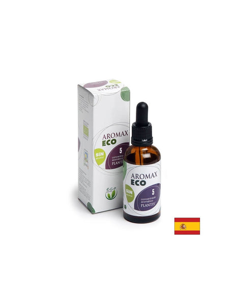 Билкова тинктура за детоксикация - Aromax Eco 5 Plantis®, без алкохол, 50 ml - Feel You