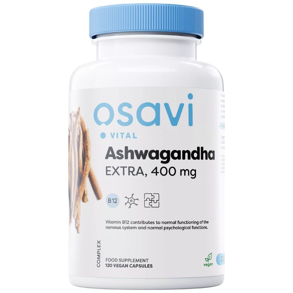 Ashwagandha Extra 400 mg - 120 капсули - Feel You