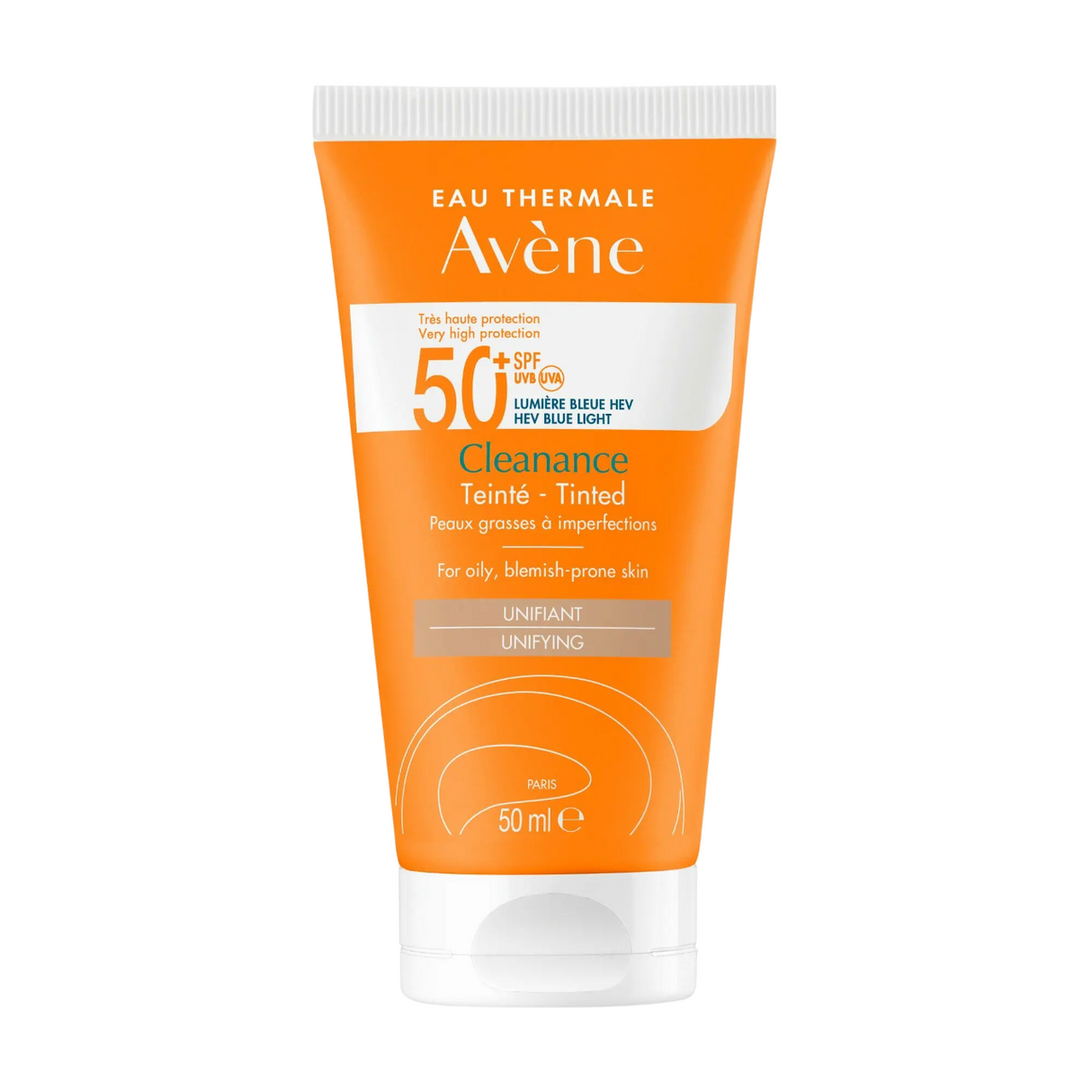 Avene, Cleanance Triasorb, Unifying, Tinted Moisturizer, SPF 50+, 50 ml