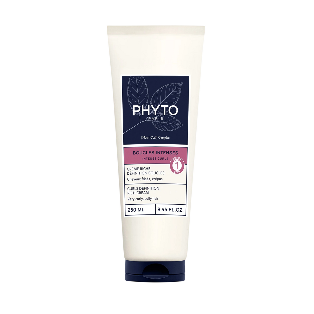 Phyto, Intense Curls, Hair Styling Cream, 250 ml