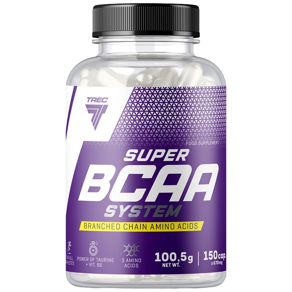 Super BCAA System Caps - 150 капсули - Feel You