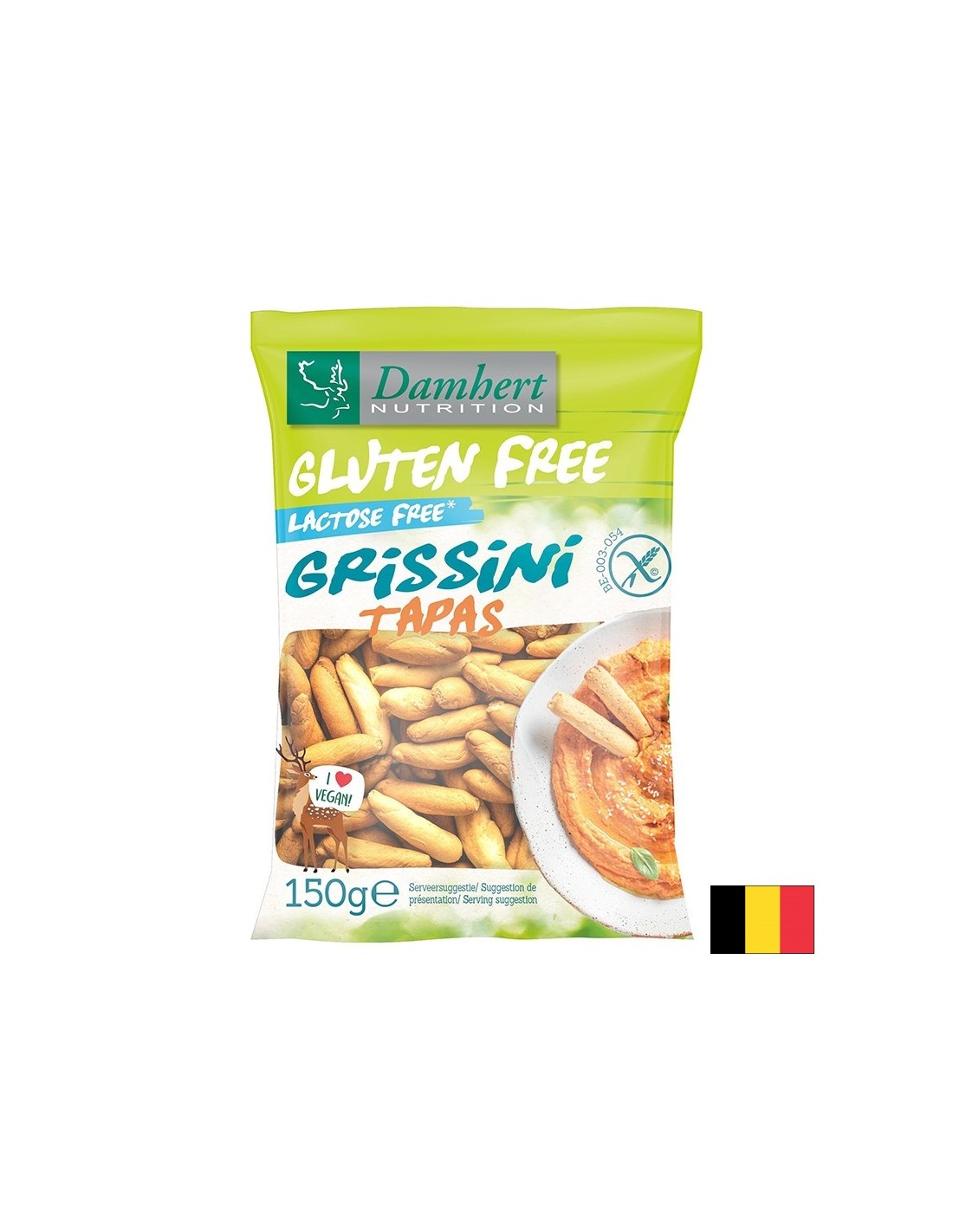 Gluten-free breadsticks Tapas, 150 g
