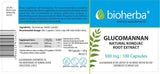 Glucomannan Natural Konjack Root Extract 560 mg - 100 капсули - Feel You