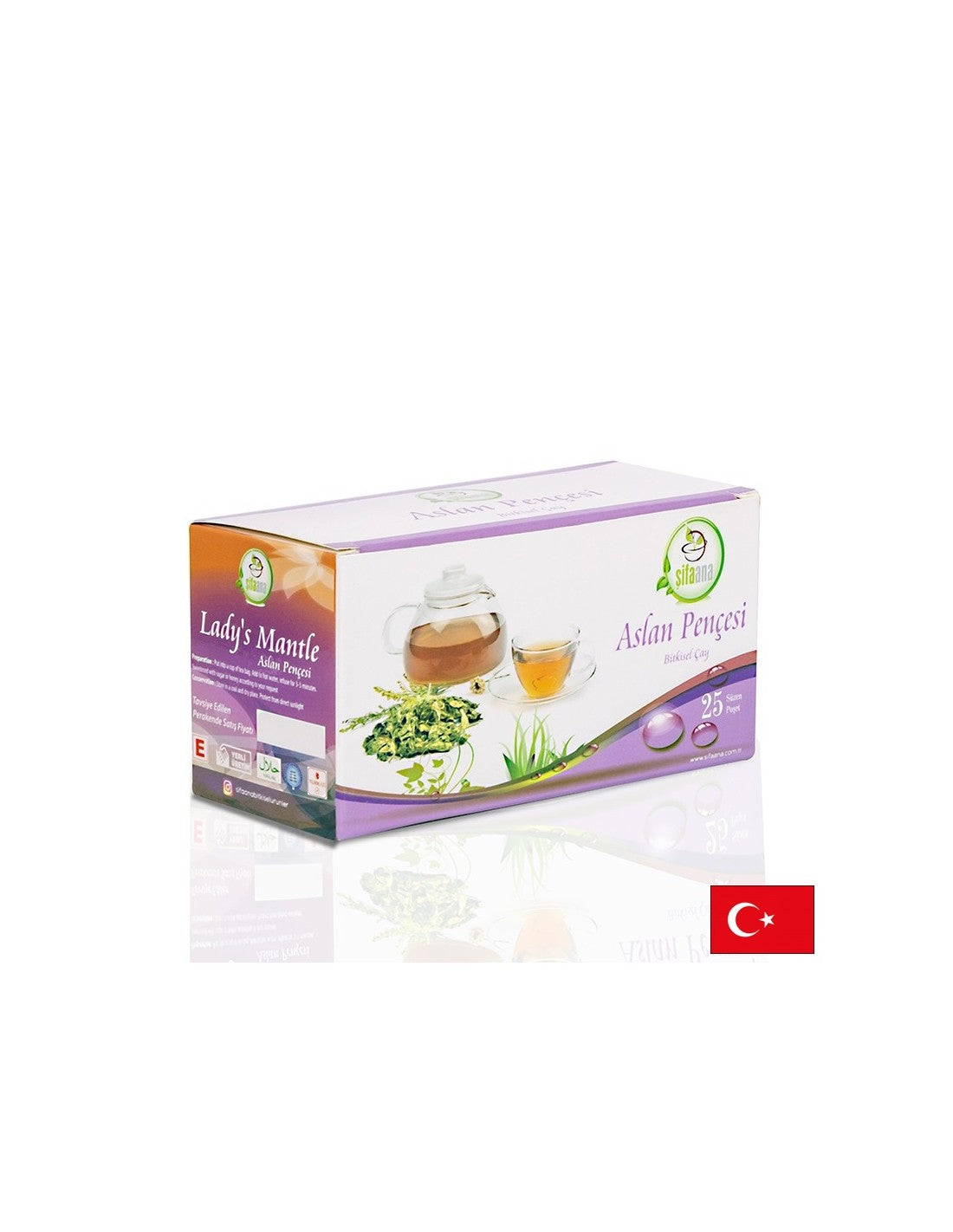 Herbal tea from the palm tree, 25 filter bags