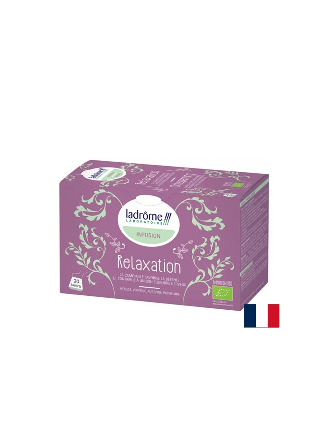 Herbal tea for relaxation and restful sleep BIO, 20 filter bags