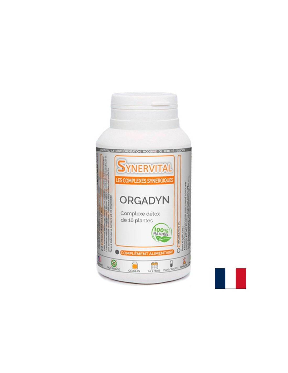 Orgadyn Herbal Detox Formula, 50 capsules