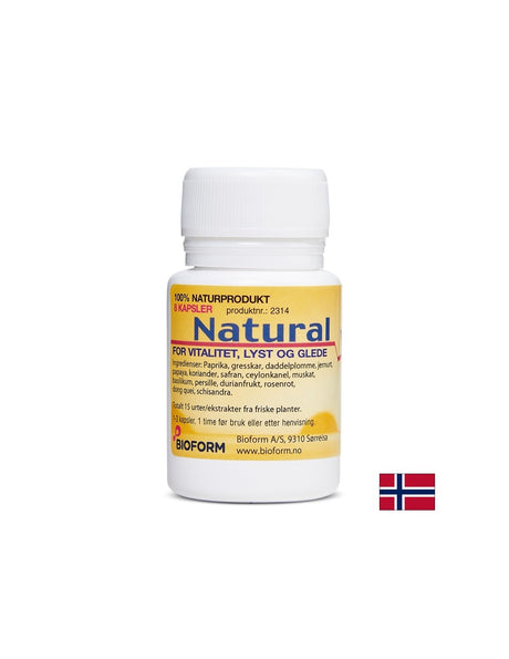 Билкова формула за тонус и енергия – Златен корен, шизандра и шафран, 8 капсули - Feel You