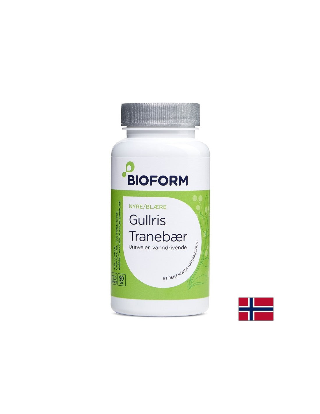 Herbal formula for urinary tract (with goldenrod, white birch, cranberry and horsetail), 90 capsules
