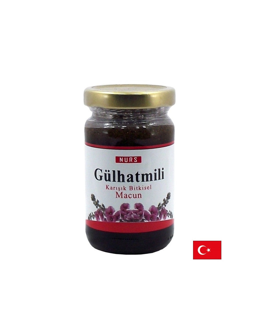 Herbal paste with honey and marshmallow blossom - for coughs and sore throats, 120 g