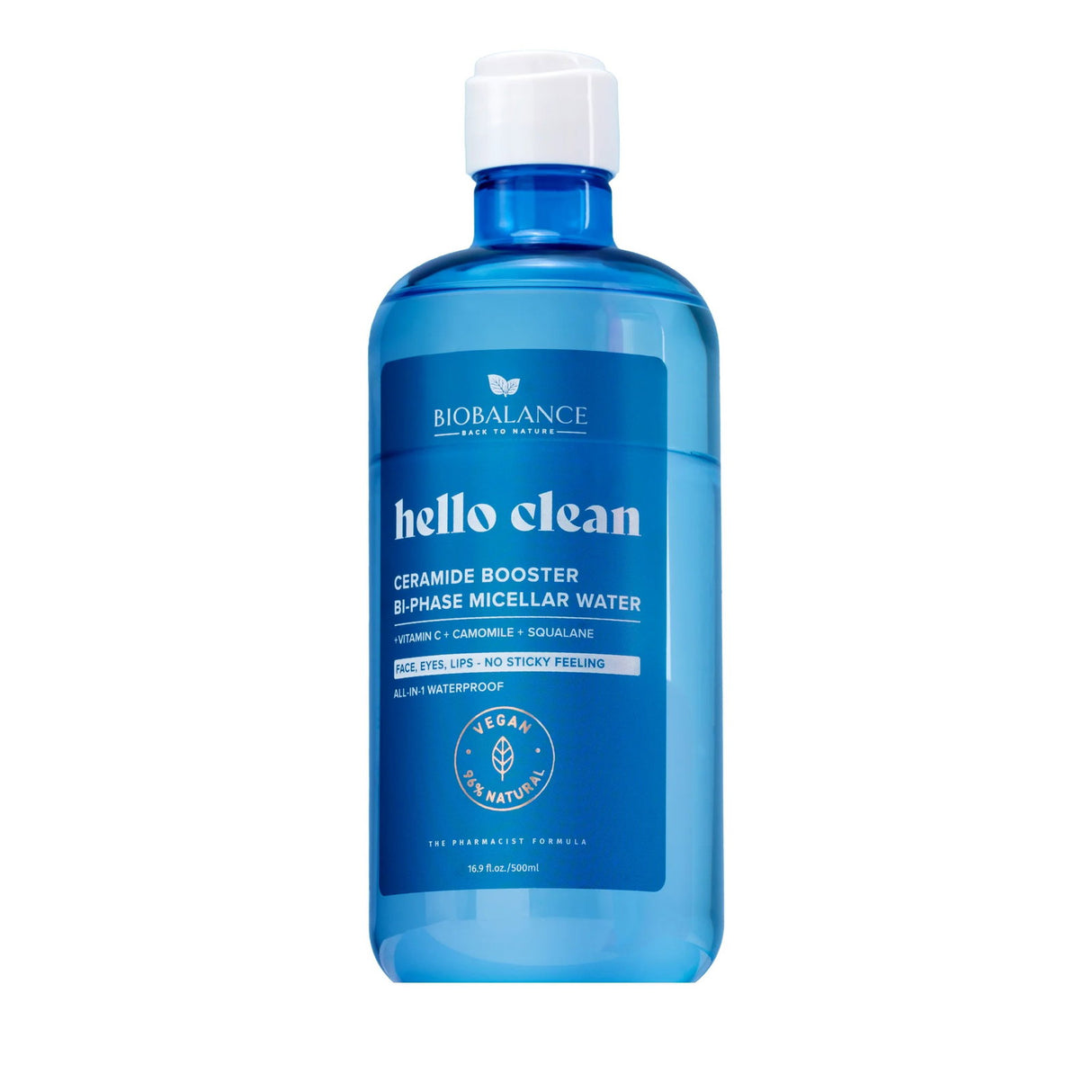 Bio Balance, Ceramide Booster, Cleansing, Hydrating & Soothing, Micellar Water, For Sensitive Skin, 500 ml