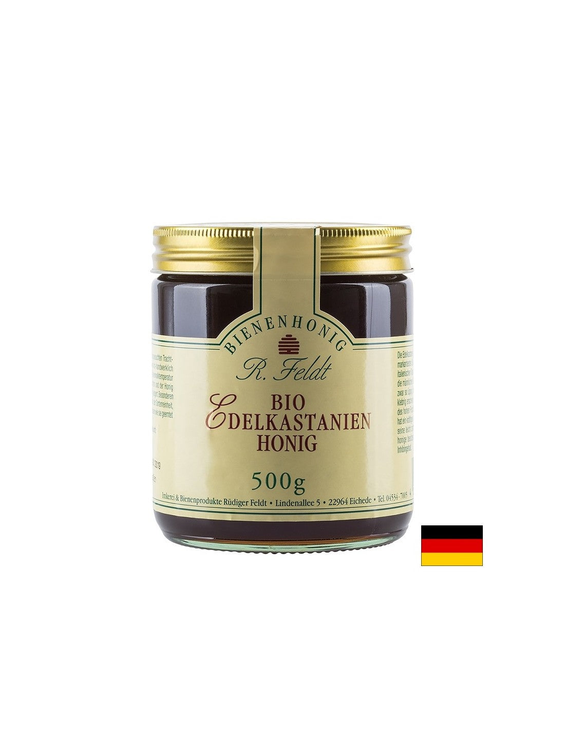 Bio Edelkastanienhonig - Био мед от Сладък Кестен, 500 g - Feel You
