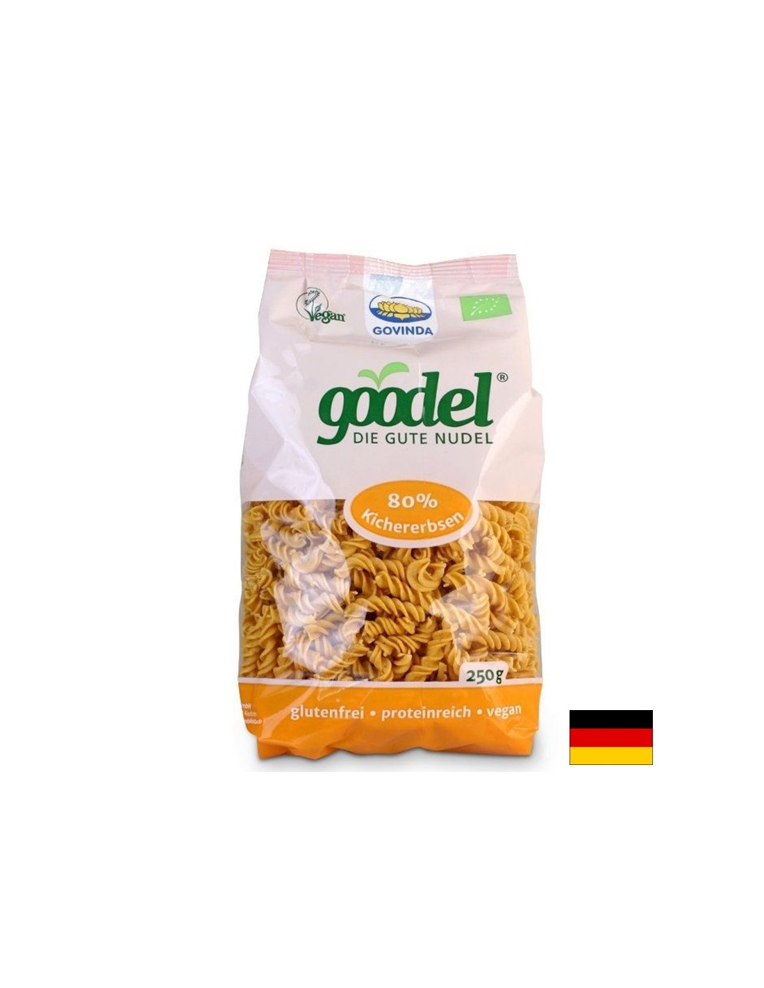 Organic chickpea and flaxseed noodles, 250 g