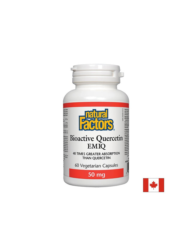 Bioactive Quercetin EMIQ 50 mg - 60 капсули - Feel You
