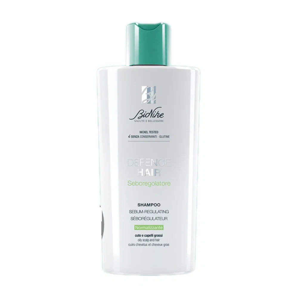 BioNike, Defence Hair, Hair Shampoo, Purifying & Sebum-Regulating, 200 ml