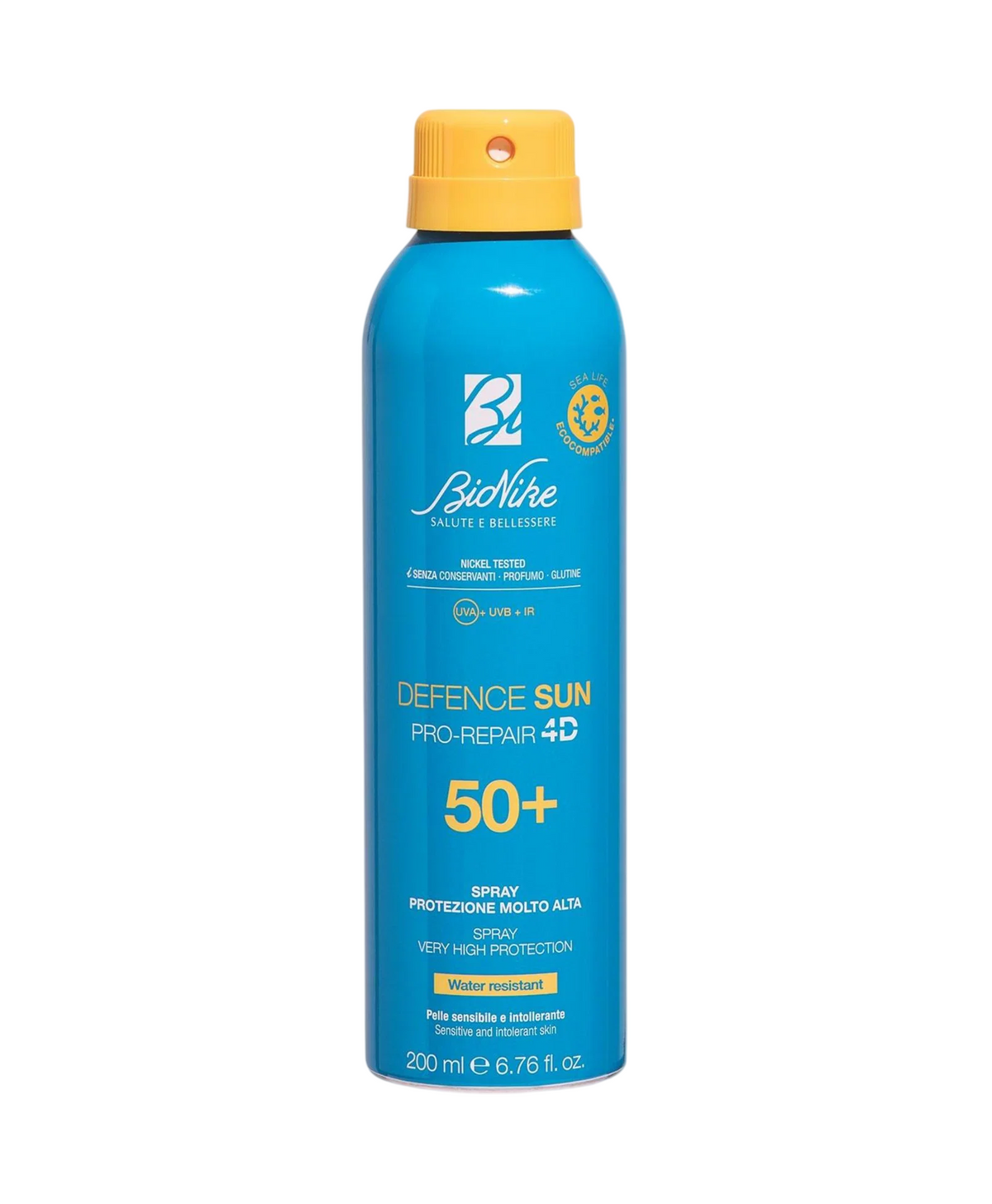 BioNike, Defence Sun, Protecting, Before Sun Exposure, Spray, SPF 50+, 200 ml